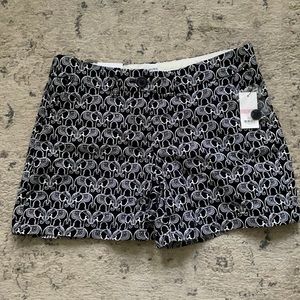 NWT Crown and Ivy elephant shorts